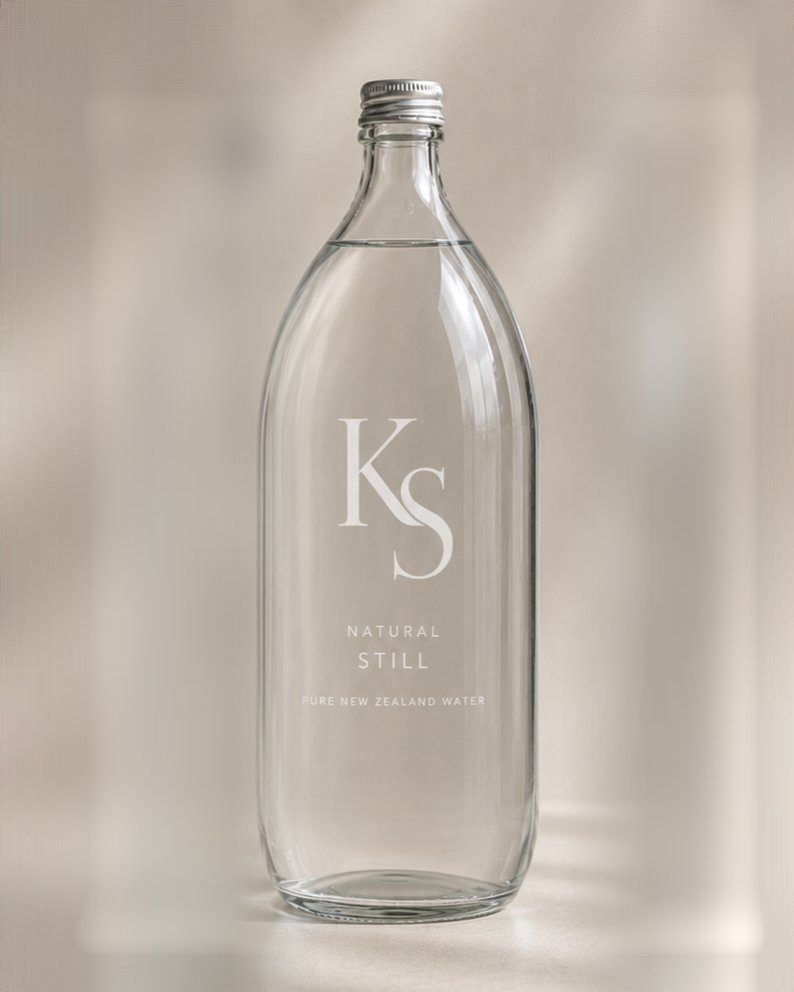 Kauri Springs glass bottle